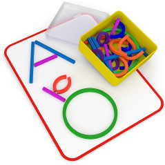Osmo Little Genius Sticks & Rings - Educational STEM Toy for Ages 3-5