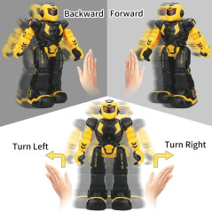 Robot Télécommandé Enfant - Programmable, Rechargeable, Intello