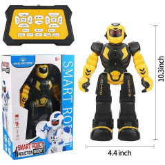 Robot Télécommandé Enfant - Programmable, Rechargeable, Intello