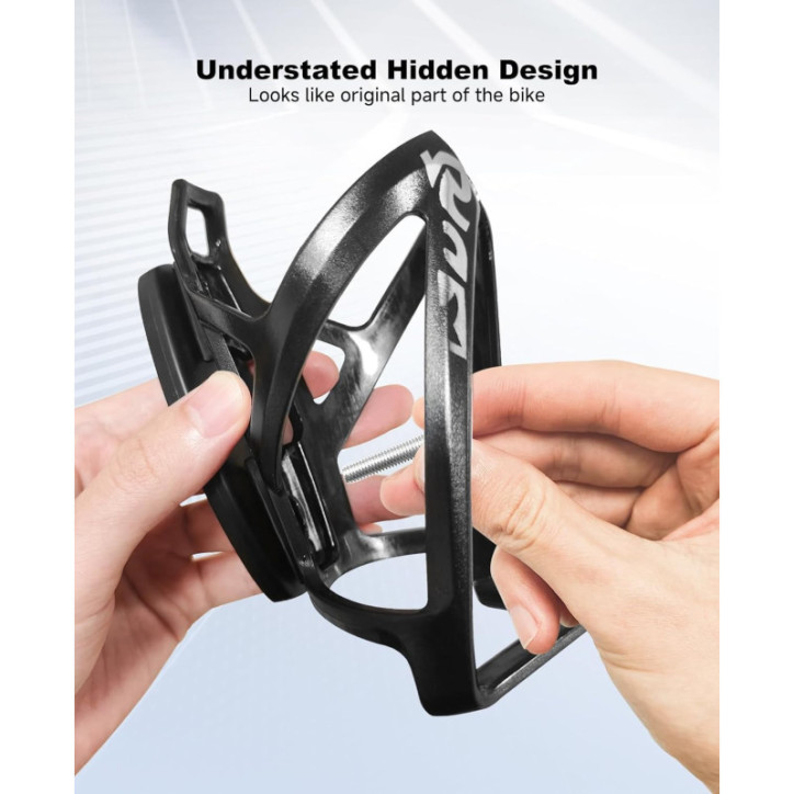 Find My Bike Lock: Hidden Bottle Cage, App-Free GPS Tracking, Waterproof, iPhone Alerts, Long Life
