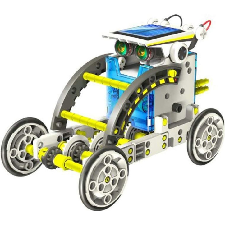 Solar Robot Kit: 14-in-1 STEM Learning Toy for Budding Engineers (Ages 10+) Solar Robot Kit: 14-in-1 STEM Learning Toy for Budding Engineers (Ages 10+)