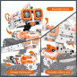 Kyanio Kit Robot 3-en-1: Créez, Programmez, Jouez! Robot STEM Télécommandé (560 Pièces) Kyanio Kit Robot 3-en-1: Créez, Programmez, Jouez! Robot STEM Télécommandé (560 Pièces)
