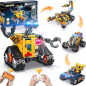 Demkia 4-in-1 STEM Robotics Kit: Build & Code Robot, Tank, Crane & More! Ages 8+ Demkia 4-in-1 STEM Robotics Kit: Build & Code Robot, Tank, Crane & More! Ages 8+