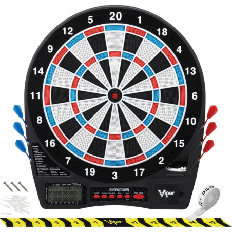 Viper Showdown Electronic Dartboard: 30+ Games, Auto Scoring - Ultimate Home Fun!