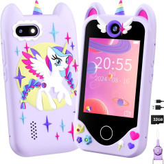 Kids Smartphone Toy for Girls | Toddler Gift Age 3-6, Touchscreen & Games