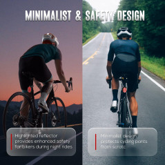 Support Antivol Discret Airtag Vélo + Garmin Varia: Sécurité GPS Invisible