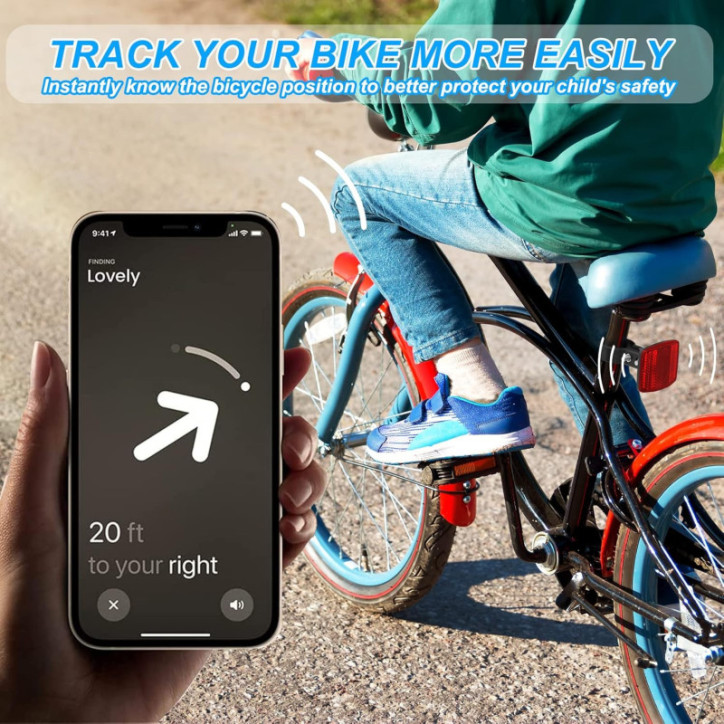 Stealth AirTag Bike Mount: Hidden, Waterproof Tracker with Reflector - Fits 27.2-31.6mm Seatposts