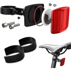 Hidden Airtag Bike Mount - GPS Tracker Case for E-Bike & Scooter Theft