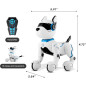 Robot Chien Interactif Intelligent: Commandes Vocales, Programmable, Danse - Le Cadeau Éducatif Parfait! Robot Chien Interactif Intelligent: Commandes Vocales, Programmable, Danse - Le Cadeau Éducatif Parfait!