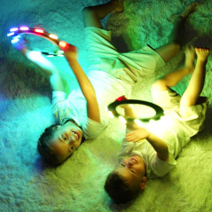 TOSY Flying Ring RGB - Jouet Lumineux Étanche pour Enfants