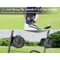 Golf Cart Fan: 4000mAh Rechargeable Clip-On Fan - Long Lasting, Powerful, 360 Rotation Golf Cart Fan: 4000mAh Rechargeable Clip-On Fan - Long Lasting, Powerful, 360 Rotation