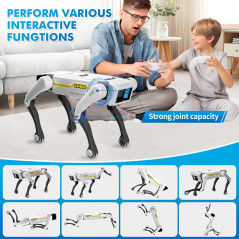 Smart Robot Dog Toy – Interactive STEM Pet with Voice Control & App