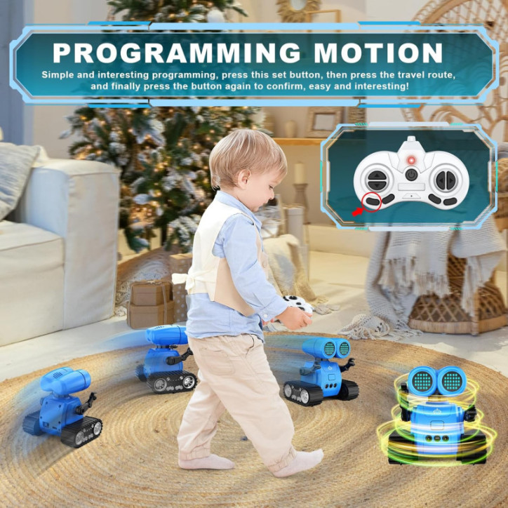 Robot Interactif Enfant : Danse, Chante & Apprends ! Cadeau Idéal 2+ Ans - Télécommande USB-C Robot Interactif Enfant : Danse, Chante & Apprends ! Cadeau Idéal 2+ Ans - Télécommande USB-C