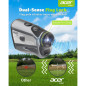 Télémètre Acer 1200yd: Précision Ultime pour Golf & Chasse - Slope ON/OFF, Aimanté, 6X HD Télémètre Acer 1200yd: Précision Ultime pour Golf & Chasse - Slope ON/OFF, Aimanté, 6X HD