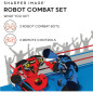 Sharper Image: Robots de Combat Télécommandés – Action LED et Sons pour 2 Joueurs! Sharper Image: Robots de Combat Télécommandés – Action LED et Sons pour 2 Joueurs!