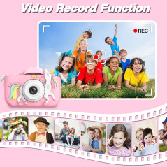 Appareil Photo Enfants Goopow 3-8 Ans avec Carte SD 32Go