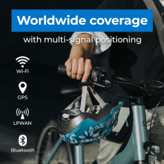 Gen2 : Traceur Vélo Anti-Vol GPS, Wi-Fi, Bluetooth, eSIM