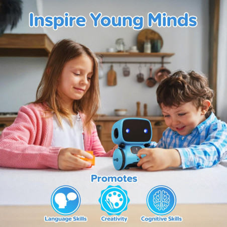 Contixo R1 Robot interactif pour enfants – Cadeau éducatif 3-8 ans