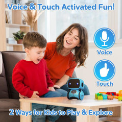 Contixo R1 Robot interactif pour enfants – Cadeau éducatif 3-8 ans