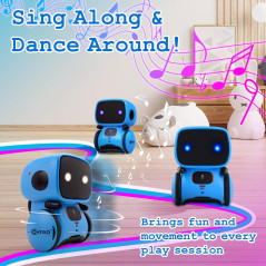 Contixo R1 Robot interactif pour enfants – Cadeau éducatif 3-8 ans