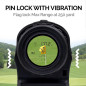 Pro Golf Rangefinder: 900 Yard Laser with Slope, Scan & Vibration Lock - Ultimate Accuracy! Pro Golf Rangefinder: 900 Yard Laser with Slope, Scan & Vibration Lock - Ultimate Accuracy!