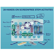 Snap Circuits Débutant SCB-20 - Kit Électronique Enfants 5-9 ans