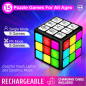BrainBoost Cube: Handheld Memory Game - 15 Fun Challenges for Kids & Teens!