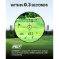 ACEGMET Golf Rangefinder: 870 Yards, 0.3s Flag Lock, Rechargeable, Accurate Slope! ACEGMET Golf Rangefinder: 870 Yards, 0.3s Flag Lock, Rechargeable, Accurate Slope!