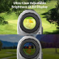 Télémètre Laser Golf Gogogo Sport Vpro Gen 2: Vision Ultra-Claire, Mesure 1200/2500Y & Pente