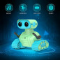 Rechargeable RC Robot Toy for Kids - Dancing, Music, & LED Eyes! Fun Remote Control Robot (Green & Blue) Rechargeable RC Robot Toy for Kids - Dancing, Music, & LED Eyes! Fun Remote Control Robot (Green & Blue)
