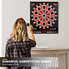 Ciblez le titre SEO : Fléchettes Électroniques LED Pro 12 Fléchettes