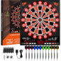 Electronic Dart Board Set: LED Scoreboard, 12 Darts & Extra Tips - Family Fun! Electronic Dart Board Set: LED Scoreboard, 12 Darts & Extra Tips - Family Fun!