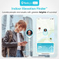 Tack GPS Plus: Localisateur GPS Longue Autonomie 30 Jours - Suivi Enfant, Animaux, Véhicule, Vélo - Intérieur/Extérieur