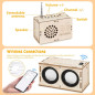 Kit Scientifique Enfant: Construis Ton Haut-Parleur Bluetooth & Radio FM DIY - STEM 8-14 Ans! Kit Scientifique Enfant: Construis Ton Haut-Parleur Bluetooth & Radio FM DIY - STEM 8-14 Ans!