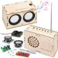 Kit Scientifique Enfant: Construis Ton Haut-Parleur Bluetooth & Radio FM DIY - STEM 8-14 Ans! Kit Scientifique Enfant: Construis Ton Haut-Parleur Bluetooth & Radio FM DIY - STEM 8-14 Ans!