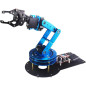 6-DOF Robot Arm Kit: PC & App Control, 5 Servos, Claw - Learn Robotics! 6-DOF Robot Arm Kit: PC & App Control, 5 Servos, Claw - Learn Robotics!