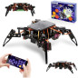 Build Your Own Spider Robot: STEM ESP8266 Robotics Kit for Teens & Adults - App Controlled! Build Your Own Spider Robot: STEM ESP8266 Robotics Kit for Teens & Adults - App Controlled!