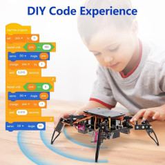 Kit Robotique STEM ESP8266 - Jouet Éducatif et Contrôle App