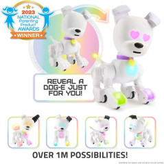 Dog-E Robot Interactif: Votre Chien Robot Personnalisable avec Sons et Lumières!
