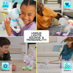 Dog-E Interactive Robot Dog with LED Lights & 200+ Sounds, App Control