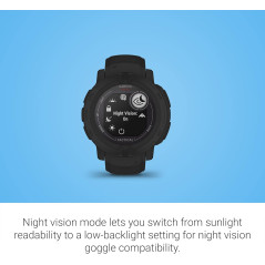 Garmin Instinct 2 Solar Tactical GPS Watch – Solar Charging & Multi-GNSS