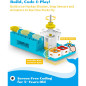 WhalesBot A3: Robot de Codage STEM 12-en-1 - Éveille la Créativité des Enfants (3-6 ans)!
