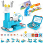 WhalesBot A3: Robot de Codage STEM 12-en-1 - Éveille la Créativité des Enfants (3-6 ans)!