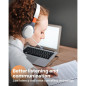 Casque Bluetooth sans fil avec retour auditif - Améliorez langage et attention pour enfants, aide Autism ADHD (Blanc) Casque Bluetooth sans fil avec retour auditif - Améliorez langage et attention pour enfants, aide Autism ADHD (Blanc)