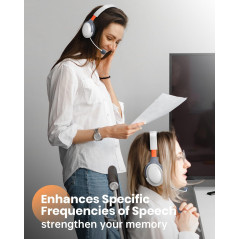 Wireless Auditory Feedback Headphones for Brain Training & Focus