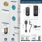 Smart Lock Front Door - SMONET Keyless Entry, Fingerprint, Bluetooth, Alexa-Compatible, Black Deadbolt Set Smart Lock Front Door - SMONET Keyless Entry, Fingerprint, Bluetooth, Alexa-Compatible, Black Deadbolt Set