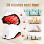 Casque de thérapie par lumière rouge - Traitement FDA pour la perte de cheveux - Régénération capillaire homme/femme Casque de thérapie par lumière rouge - Traitement FDA pour la perte de cheveux - Régénération capillaire homme/femme