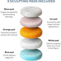 Vibro Sculpt PRO Anti-Cellulite Body Sculptor - Wireless Ergonomic Massage Gun for Toning & Smooth Skin