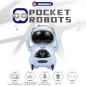 GoolRC Mini Robot de Poche Bleu - Dialogue Interactif, Reconnaissance Vocale, Chants & Danses GoolRC Mini Robot de Poche Bleu - Dialogue Interactif, Reconnaissance Vocale, Chants & Danses