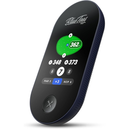 Blue Tees Golf Ringer : GPS Golf Magnétique, Étanche, Écran Tactile